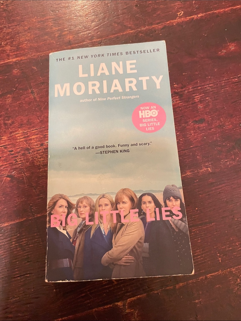 Big Little Lies Paperback Book - Blue Cover